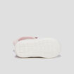 Bottines irisées zippées rose bébé fille