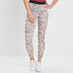 Legging taille haute ecru femme