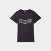 T-shirt manches courtes coton d&eacute;lav&eacute; gris fonc&eacute; homme