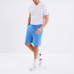 Short de jogging en molleton bleu homme