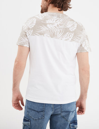 T-shirt à manches courtes 1 poche Creeks gris clair homme