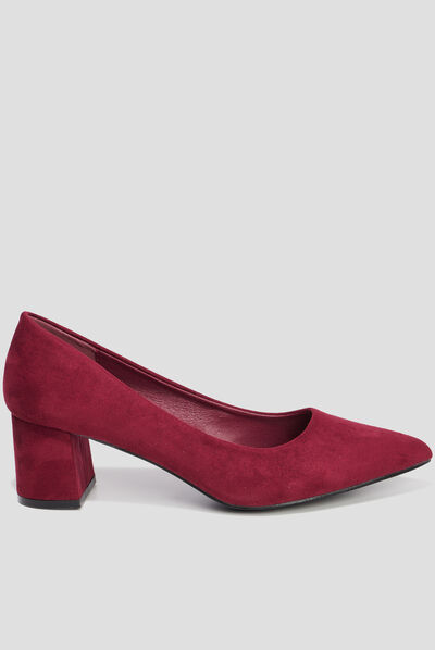 Escarpins à talons rouge femme