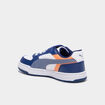 Baskets &agrave; scratchs Caven III Puma orange corail gar&ccedil;on