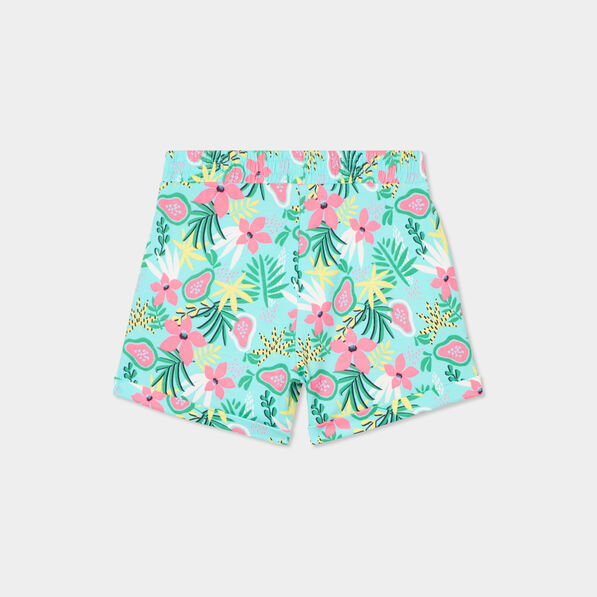 Lot 2 shorts bleu clair fille