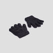 Gants noir fille