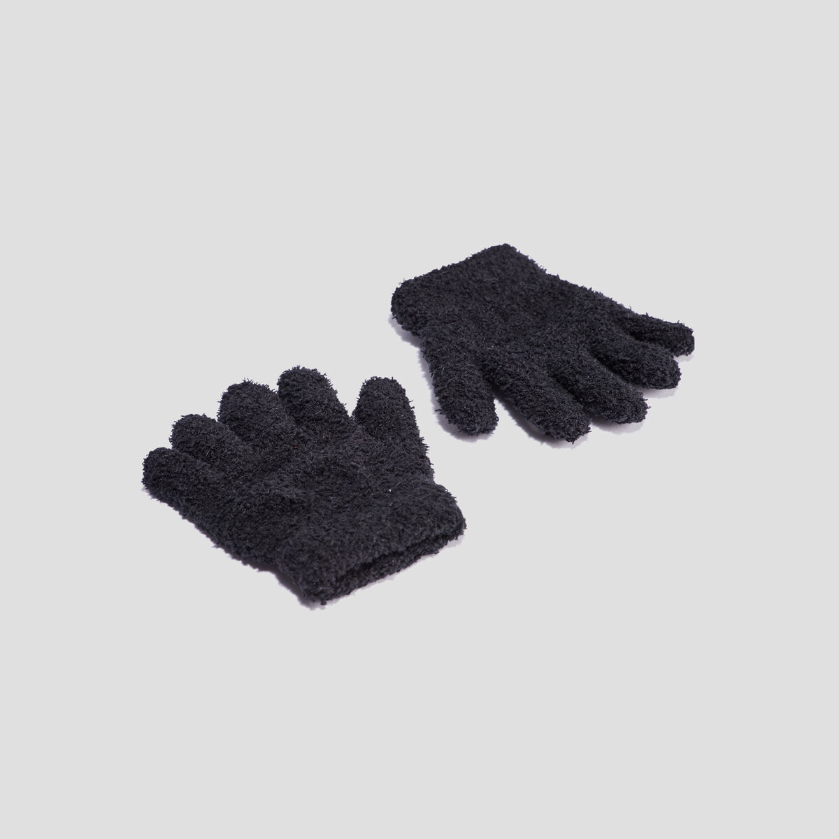 Gants noir fille