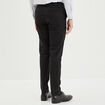 Pantalon chino slim coton noir homme