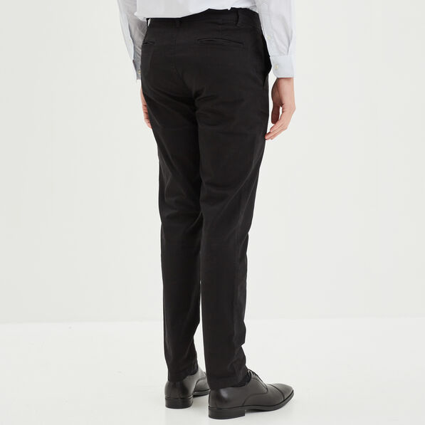 pantalon chino slim coton noir homme Pantalon chino slim coton noir homme