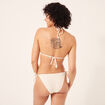 Haut de maillot triangle coordonnable ivoire femme