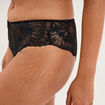 Shorty en dentelle noir femme