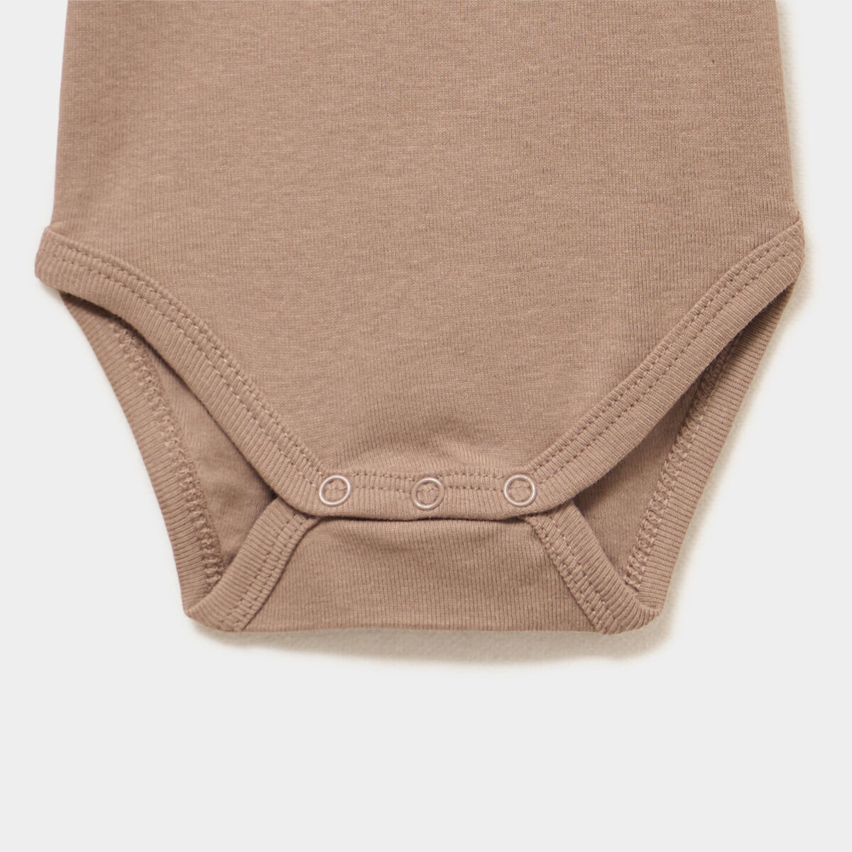 Lot 3 bodies US coton manches longues marron b&eacute;b&eacute;