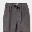 Pantalon droit doublé taille élastiquée gris foncé bébé garçon