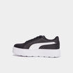 Tennis plateformes à lacets Puma noir fille