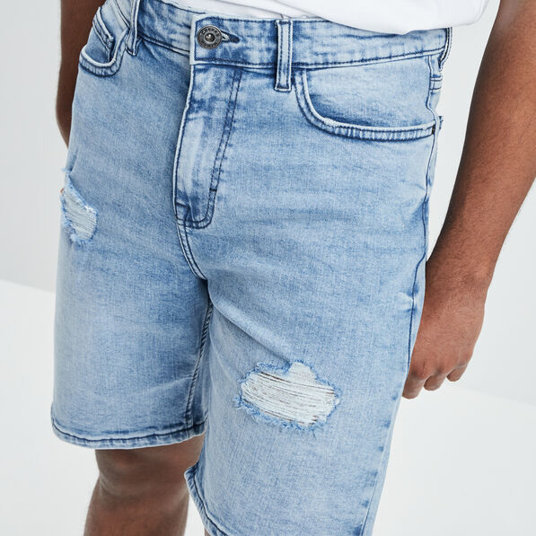 short regular en jean denim triple stone homme Short regular en jean denim triple stone homme