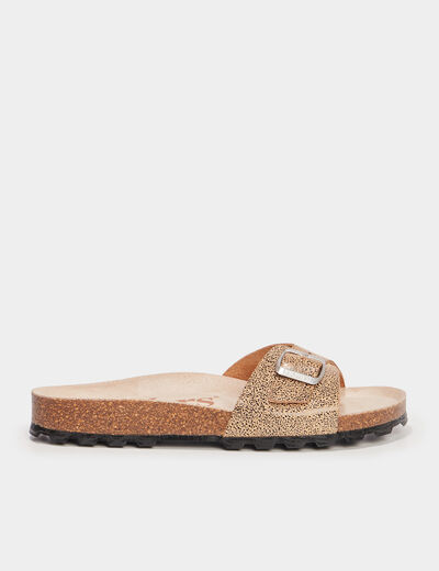 Mules Kickers Kickeyra marron femme