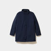 Parka 3-en-1 d&eacute;perlante bleu fonc&eacute; homme