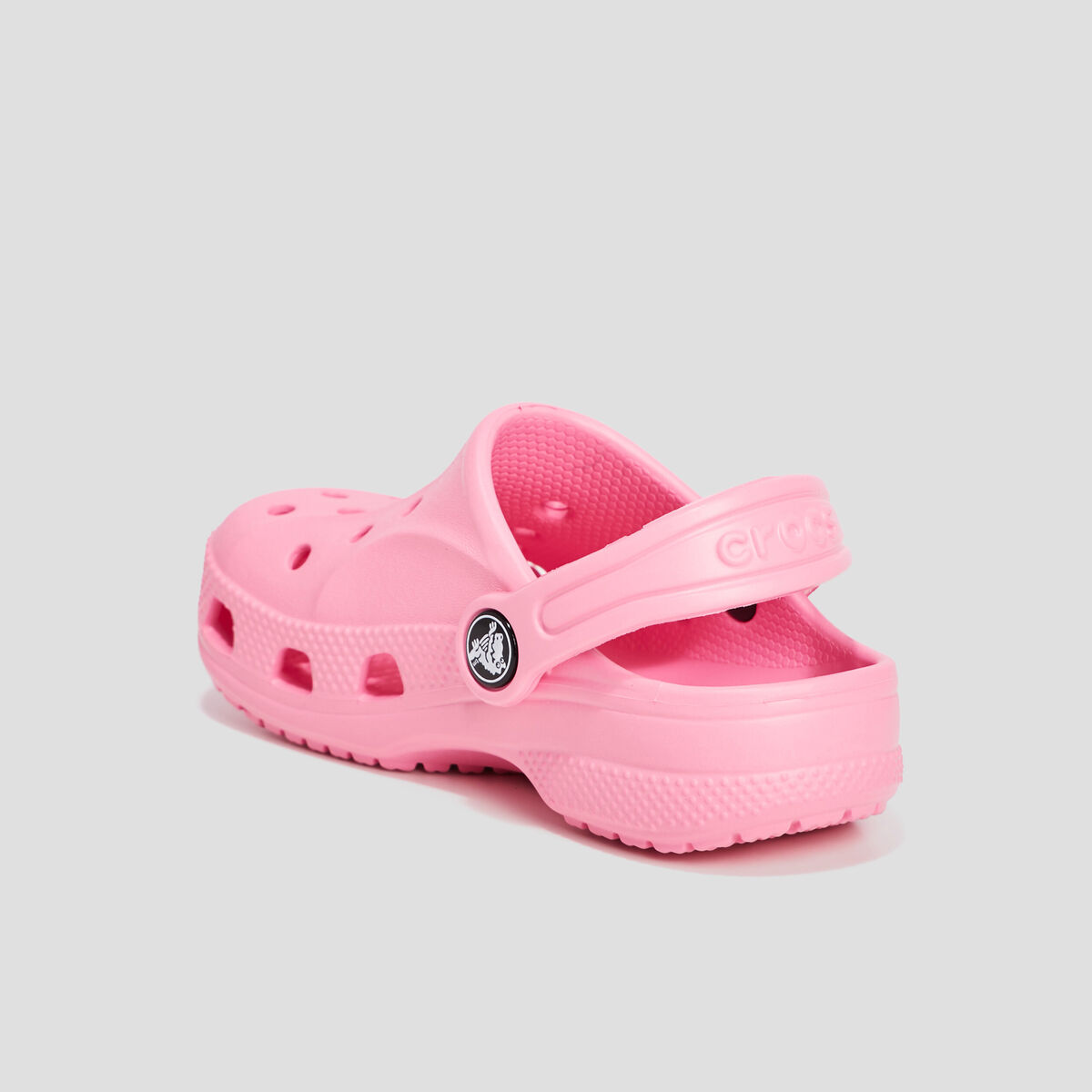 Mules de plage Crocs rose fille
