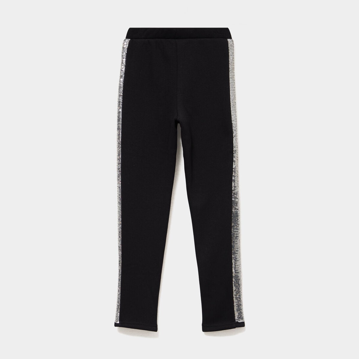 Legging ajust&eacute; &agrave; paillettes Stitch noir fille