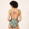 Maillot de bain une pièce bleu pétrole femme