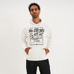 Sweat hoodie 1 poche &agrave; capuche Star Wars ivoire homme