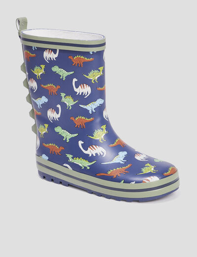 Bottes de pluie multicolore garçon