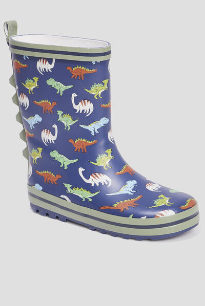 Bottes de pluie multicolore garçon