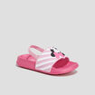 Mules de plage Minnie rose fille