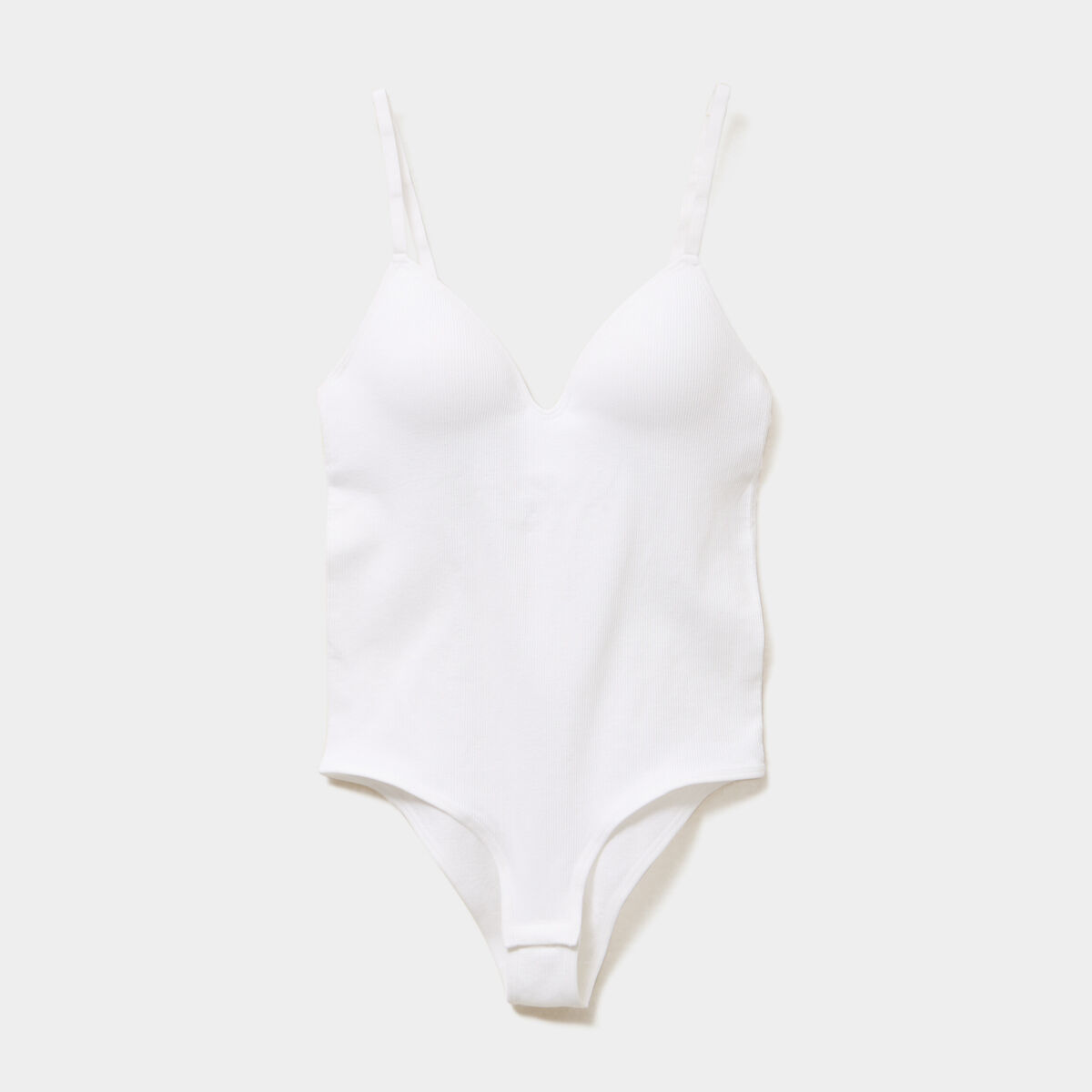Body triangle ajustable blanc femme