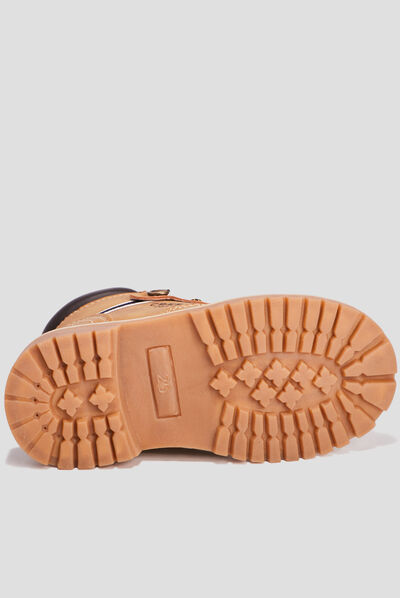 Bottines Creeks camel garçon