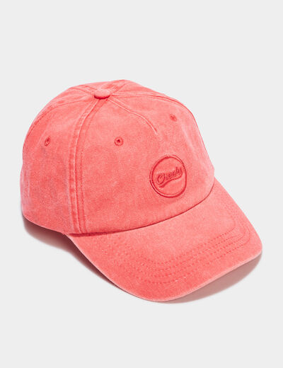 Casquette Creeks rouge clair femme