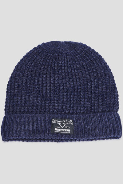 Bonnet Creeks bleu marine homme