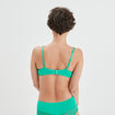 Soutien-gorge corbeille micro dentelle vert menthe femme