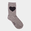 Lot 5 paires chaussettes gris fille