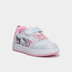Tennis basses &agrave; scratchs Hello Kitty blanc fille