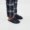 Chaussons mules Creeks bleu marine homme