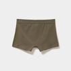 Lot 3 boxers coton stretch vert kaki homme