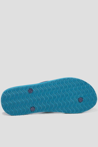 Tongs Wamea Beach bleu turquoise homme