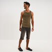 Bermuda short en jean regular denim noir homme