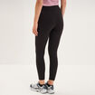 Legging de sport gainant taille haute noir femme