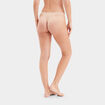 String microfibre sans coutures beige femme