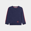 Sweat à col rond Creeks bleu marine garçon