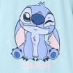 Chemise de nuit courte coton Stitch vert fille