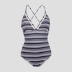 Maillot de bain une pièce multicolore femme