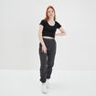 T-shirt manches courtes noir femme