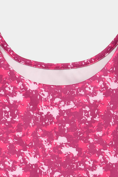 D&eacute;bardeur Brassi&egrave;re de sport prune fille