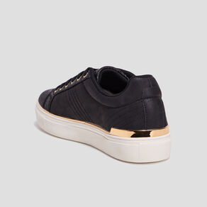 tennis a lacets mosquitos noir femme Tennis à lacets Mosquitos noir femme