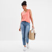 Débardeur sans manches avec poche Creeks rose corail femme
