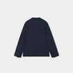 Veste blazer droite boutonnée bleu marine garçon