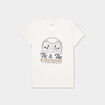 T-shirt manches courtes Tic et Tac ivoire femme
