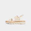 Sandales brides vernies cuir Liberto sable femme